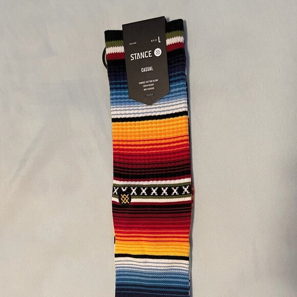 Stance MultiColored Socks, Size L (M 8-13) - Picture 1 of 5